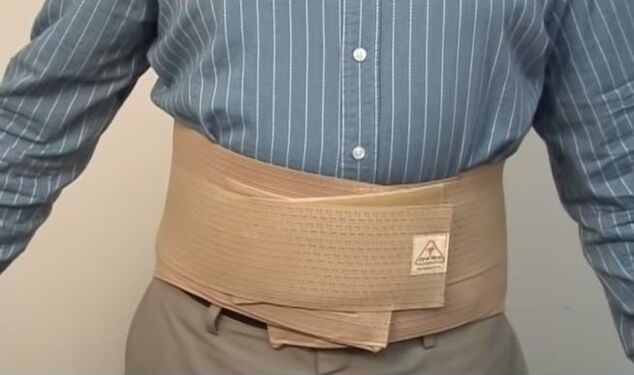 Corset pour les douleurs lombaires