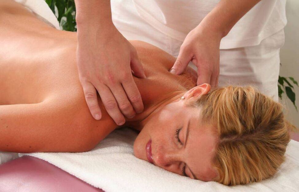 Massage pour l'ostéochondrose